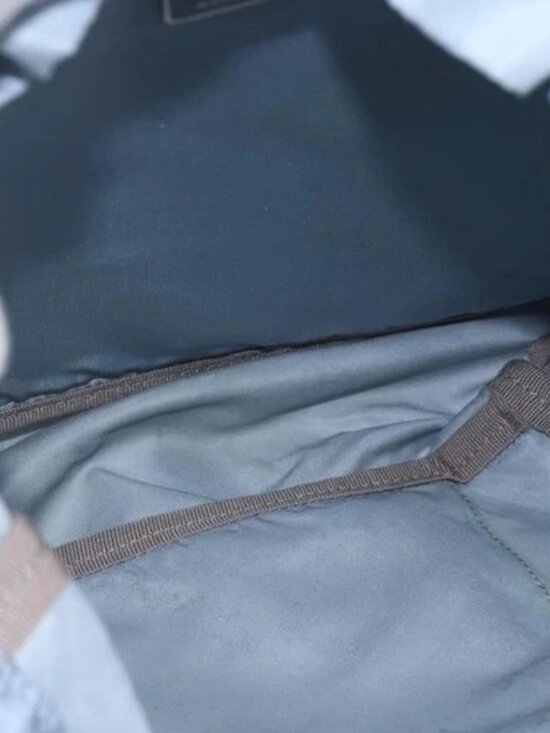 PRADA Backpack Nylon Light Blue Silver Auth 165621 main image 10